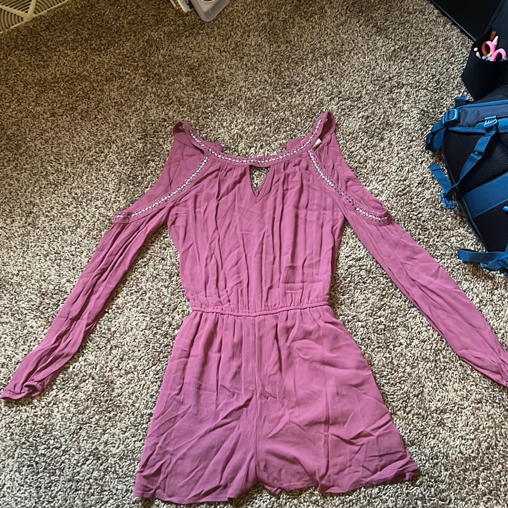 Pink romper